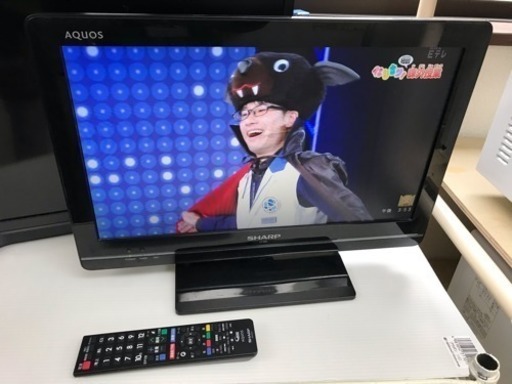 【リサイクルサービス八光　田上店　安心の１ヶ月保証　配達設置OK】シャープ 19V型 液晶 テレビ AQUOS LC-19K5-B ハイビジョン