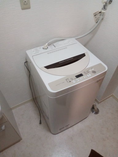 アマゾンで高評価洗濯機「SHARP ES-GE45R」※値段交渉OK！