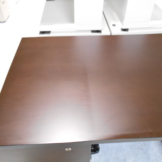 オフィス用家具 木製社長机　役員机『美品中古』【リサイクルショップサルフ】