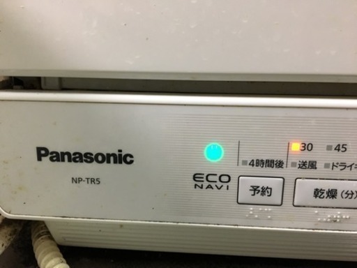 ※終了※Panasonic パナソニック エコナビ 食器洗い機 2012年製 食器洗い乾燥機 NP-TR5 ホワイト