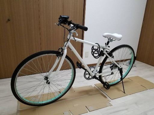 クロスバイク　トップワン　26インチ　室内保管