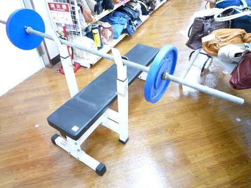 ベンチプレス50kg トレファク川越店 川越のフィットネス トレーニングの中古あげます 譲ります ジモティーで不用品の処分