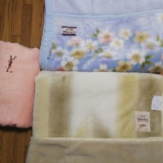 【急募】京都西川毛布×２枚、YSL薄手毛布×１枚