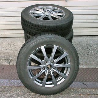 BRIGESTONEスタッドレスタイヤ205/60R16バリ山と...