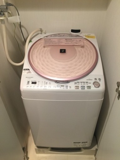 シャープ 洗濯＆乾燥機 ES-TX810　美品!! 「穴の無いシンクで衛生的‼︎」