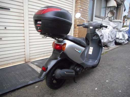 レッツ4 4スト スピード抜群 Vベルト、タイヤ前後新品 Eオイル交換済