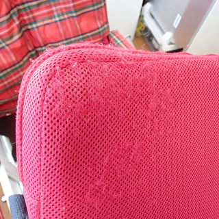 ♪NISSIN 子供用 介助用 車椅子 白/赤 札幌♪