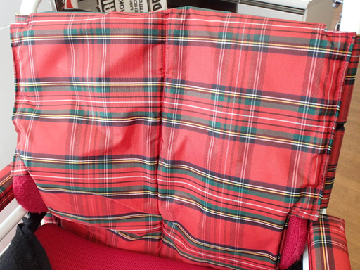 ♪NISSIN 子供用 介助用 車椅子 白/赤 札幌♪