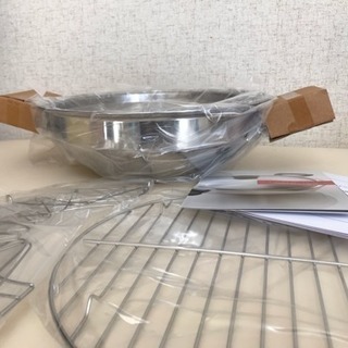 アムウェイ クイーン ウォック 無水鍋  無油鍋  新品未使用