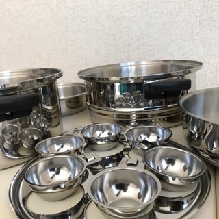 ロイヤルクィーン 重ね鍋セット おまけつき Amway - アムウェイ