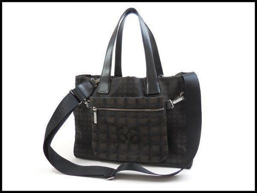 CHANEL シャネル ニュートラベル 2WAY トートバッグ ショルダーバッグ