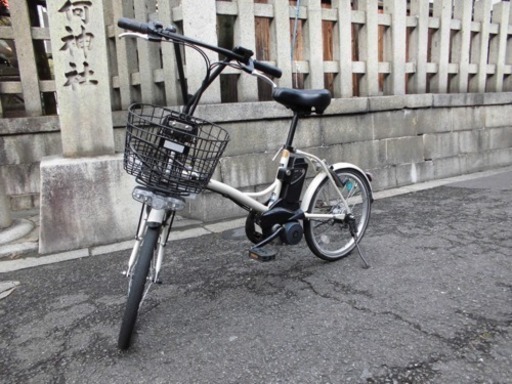 【京の楽チャリ】2019第１弾　パナソニック　シュガードロップ（白）電動アシスト自転車レンタル専門店にて使用しているので安心して乗ってもらえると思います