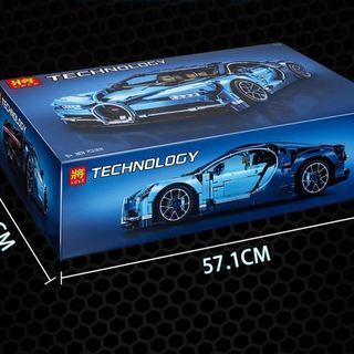 【日本在庫有り 即納】箱入り レゴ テクニック 互換品 ブガッティ シロン 42083 スーパーカー ブルー Lepin 4031pcs