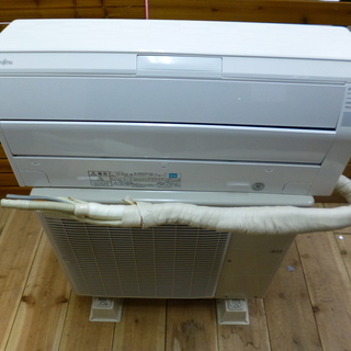 茨城県水戸市限定】エアコン 標準取付工事セット 富士通 2.2kw 2016年製