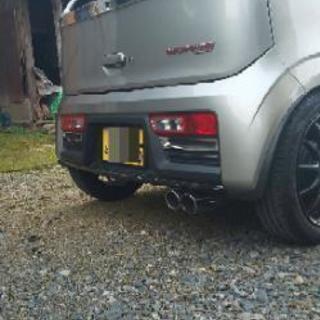 値下げしました。アルトワークス、アルトターボRS HA36S（2WD.5MT）のフジツボ製マフラーを買ってください。