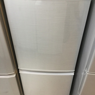 【最終価格】シルバー冷蔵庫　両開き対応　SJ-D14C-S SJ-D14C-S 冷蔵庫 シルバー系 [137L /2ドア /右開き/左開き付け替え