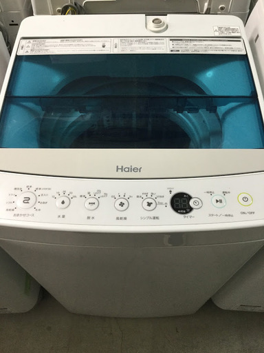 【送料無料・設置無料サービス有り】洗濯機 2016年製 Haier JW-C45A 中古