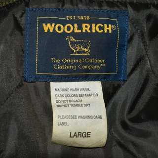 【身幅：６０cm】ウールリッチ チェック ブルゾン m l 【WOOLRICH】