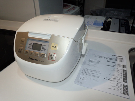 Panasonic 電子ジャー炊飯器 1L 5.5号炊き SR-MB101 引取り限定
