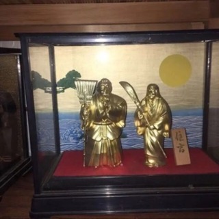 和風インテリア ケース置物 3点セット