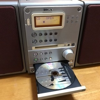 SONY CD・MD・カセット コンポ 【訳あり】
