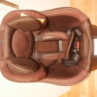 【良品】Combi クルムーヴ　スマートエッグショック　JG-600 ブラウン ハイグレードモデル】チャイルドシート 美品 ＊ クルムーヴ スマート