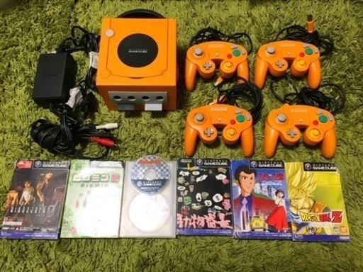 すぐ遊べるゲームキューブセット！本体＋コントローラー4つ＋ソフト６本