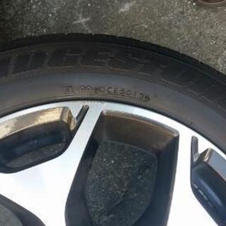 スバルフオレスタ純正アルミホイール4本タイヤ付き