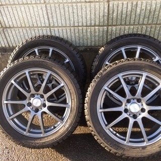 18インチ スタッドレスタイヤ ホイールセット Claire 4本セット