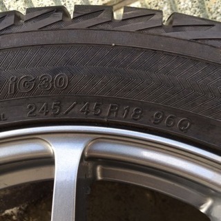 18インチ スタッドレスタイヤ ホイールセット Claire 4本セット！