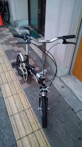 CHEVOROLET[シボレー]16吋 折り畳み自転車 シマノ6段変速/ブラック
