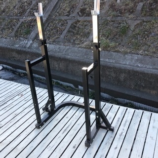 ベンチプレス、スクワットスタンド