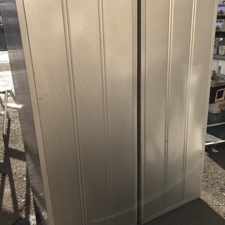 【交渉成立】0118a イナバ物置　アイビーストッカーBJ-D67D　高さ1580㎜　2個　引取限定