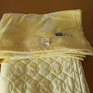 日本製 ベビー用、綿毛布、敷きパッド