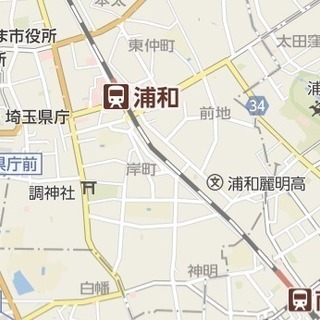 浦和駅付近で(土)PMに4、5時間の駐車
