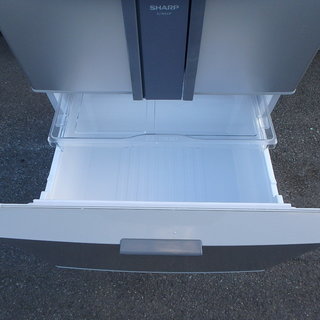 ☆5D簡易清掃済み☆2008年製☆　SHARP 両開き５ドア冷蔵庫　SJ-WS41P-S　412L 　自動製氷