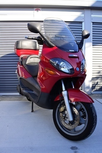 外装キレイ！ Piaggio X9 Amalfi 180（ピアジオX9アマルフィ180）出品者が通勤やツーリングに使ってました！長期保管の為、現状不動