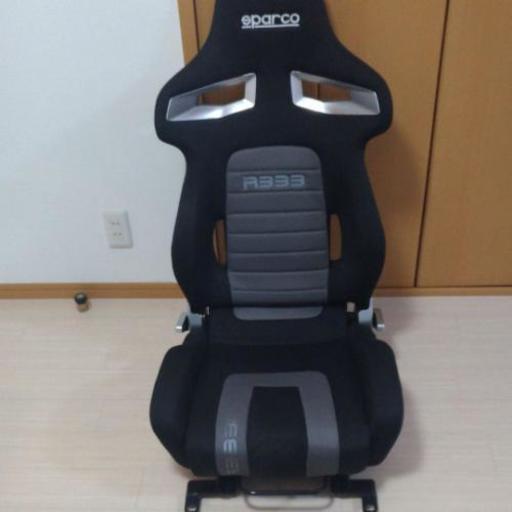 Sparco スパルコ セミバケットシート R333 シートレール付き キャプテン 川崎の内装 インテリアの中古あげます 譲ります ジモティーで不用品の処分