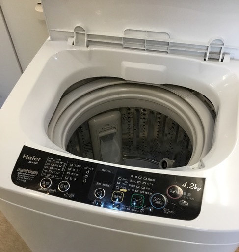 ＜超美品＞Haier ハイアール 全自動洗濯機 JW-K42F  4.2kg