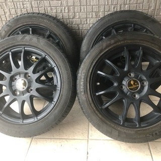 work14インチアルミホイール！タイヤ溝バリ山！