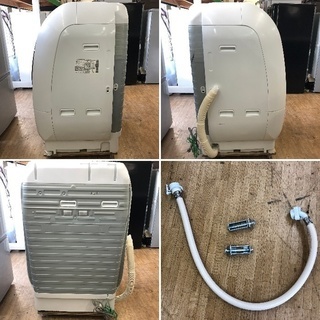 美品【 HITACHI 】日立 ビックドラム 洗濯10.0kg/乾燥6.0㎏ ドラム洗濯機 ヒートリサイクル風アイロン eco水センサー