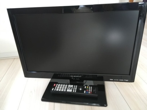 中古液晶テレビ２２型！12年製 外付けHDD録画対応