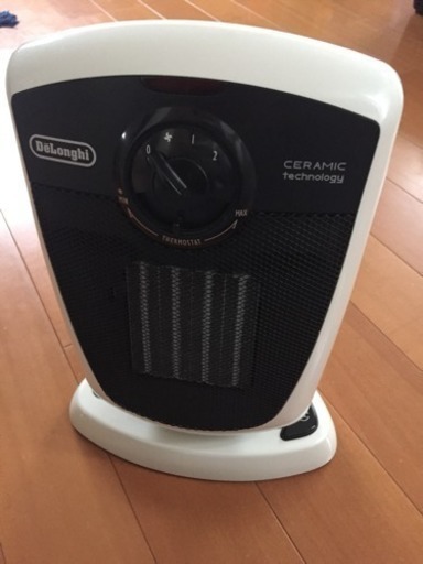 デロンギ 電気ファンヒーター 使用少ない おしゃれ家電