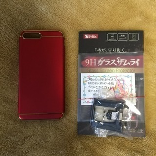 iPhone8plus新品ケースとガラスフィルム