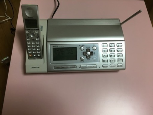 ファックス付きコードレス電話機