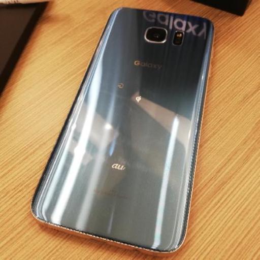 中古スマホ Galaxy S7 Edge Scv33 Au Simロック解除済 花澤さん 大通の電話 ｆａｘ スマートフォン の中古あげます 譲ります ジモティーで不用品の処分