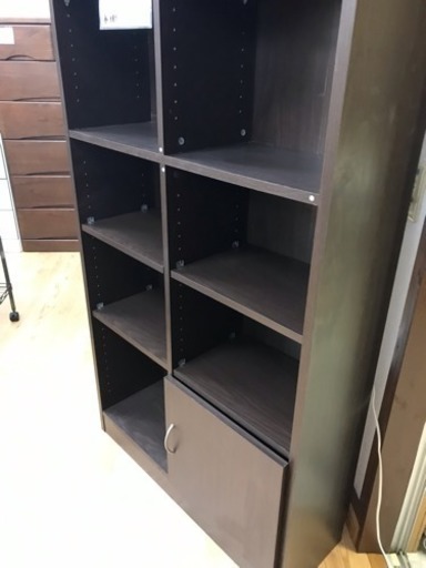 リサイクルサービス八光 田上店 配達・設置OK】ブラウン 大型本棚 - 本棚 