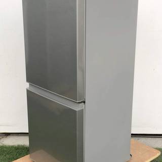 ♦AQUA ノンフロン冷凍冷蔵庫【2018年製】AQR-13G ✨2018年製✨2340番 AQUA✨ノンフロン冷凍冷蔵庫✨AQR-13G(S)‼️