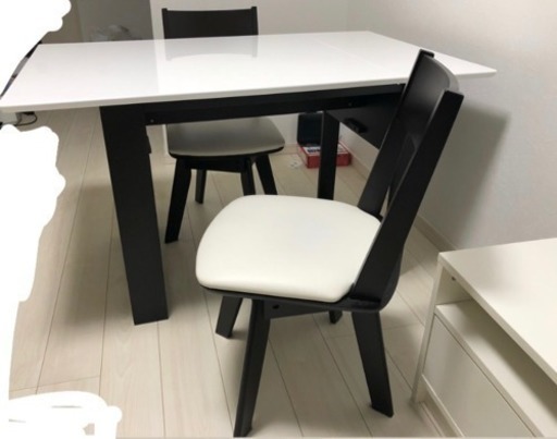 ニトリ 伸長式ダイニングテーブルセット あ 錦糸町のテーブル ダイニングテーブル の中古あげます 譲ります ジモティーで不用品の処分