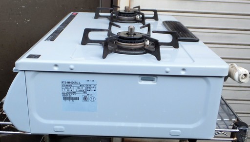 リンナイ　ガスコンロ　RTS-M660CTS 都市ガス用 Rinnai 都市ガス用RTS-M660CTS- L